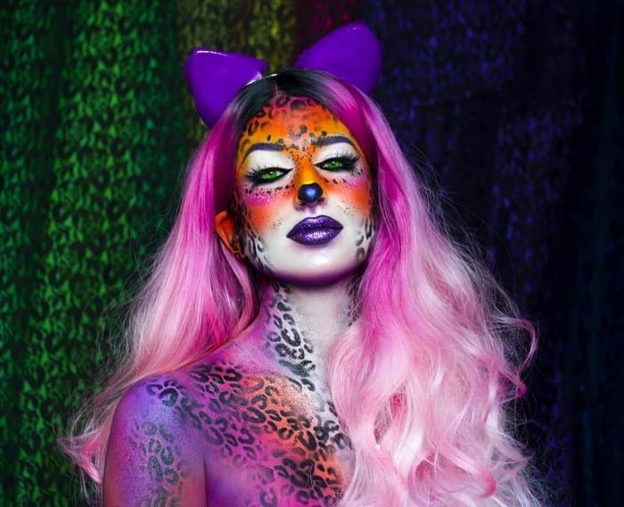 Helovino makiažo idėjos moterims, veido tapybos Helovino makiažo idėjos