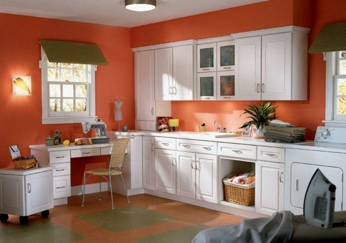 renk-boya-mutfak-turuncu-beyaz-mutfak-mobilya-çalışma alanı