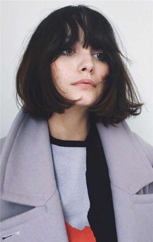 bob-cut-with-bangs-brezčasen-style-short-cut-model