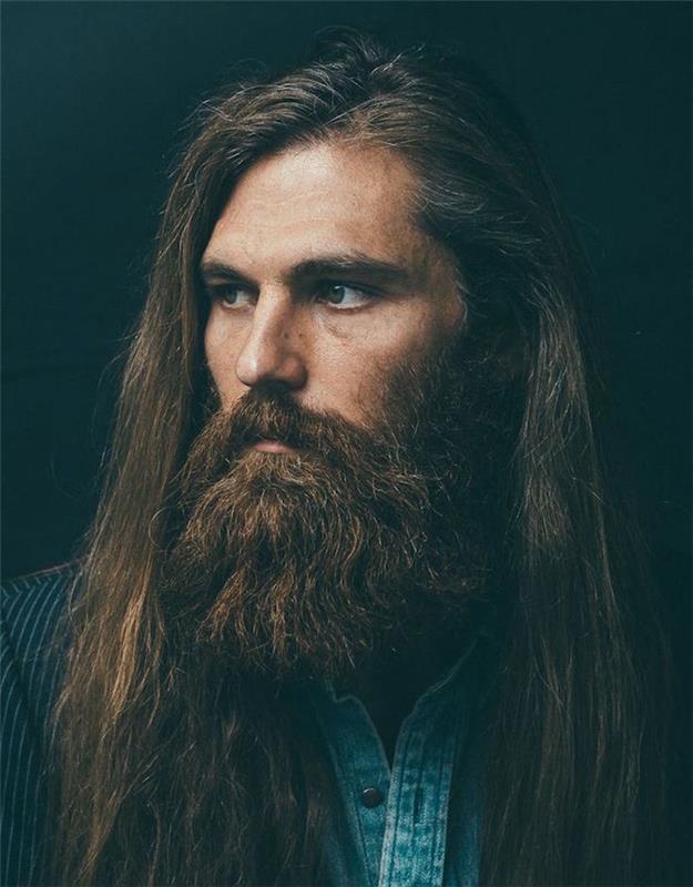 kako ohraniti debelo brado in dolge lase