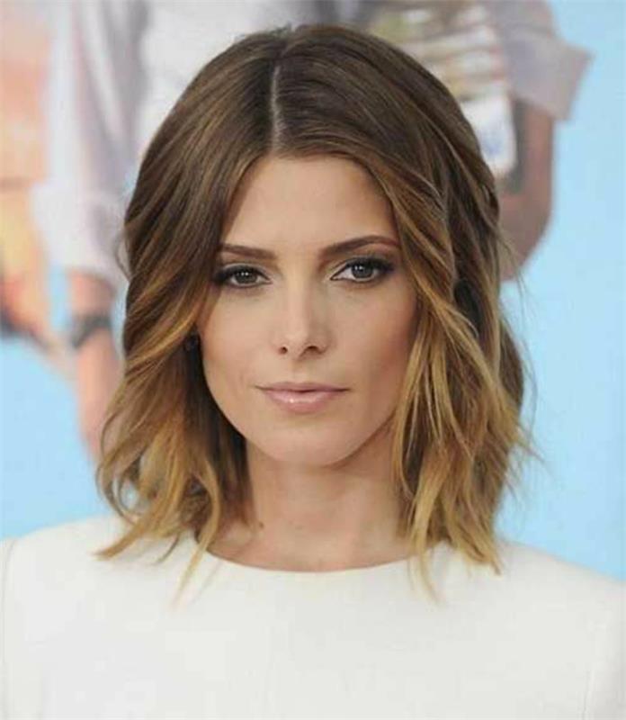 degrade-haircut-woman-balayage-hair-brown-balayage-blond-pink pink