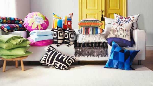 pagalvėlės (pigi sofa
