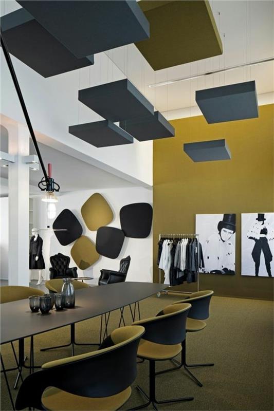 ustvarjalni-pisarniški-prostor-stenske dekoracije-dekoracija-z-dekorativnimi ploščami