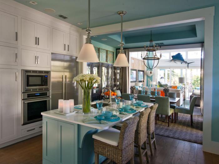 virtuvė-su-salos-jūrinio stiliaus-virtuvė-mėlyna-balta