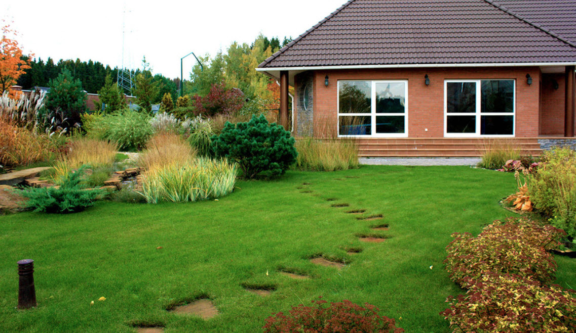 casetta con giardino