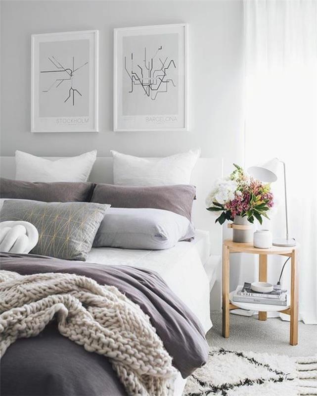 Anlamı mor yatak odası taupe rengi gri yatak odası ve erik masası