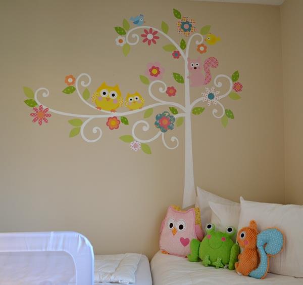 bebek odası için havalı dekor
