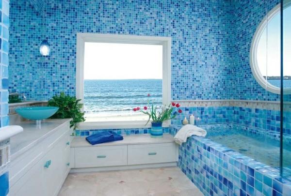 mavi kiremitli-banyo-dekor