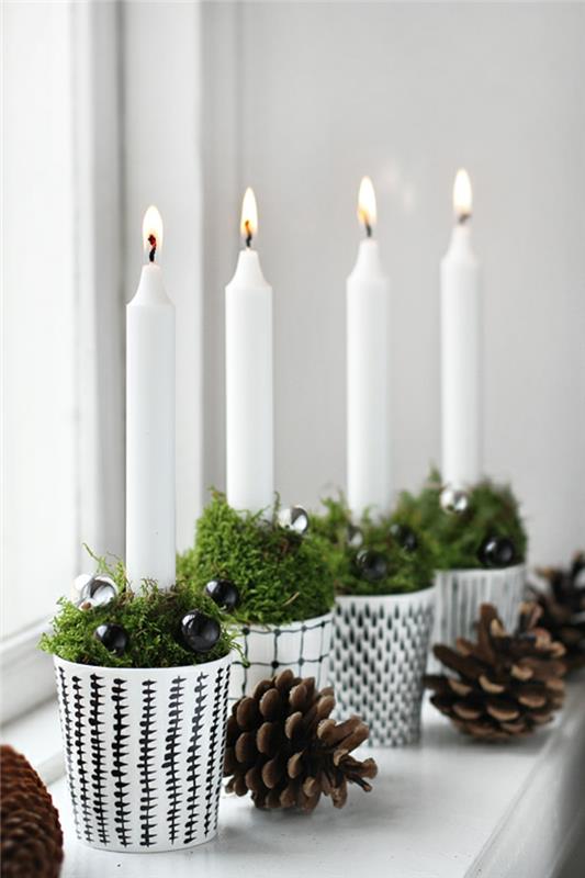 Kalėdų puošmena-jūsų namų-interjero dekoravimui-Kalėdų stalas-gražus