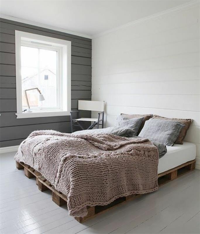 dekor-s-čistimi-linijami-paleta-pohištvo-surovina-postelja-postelja