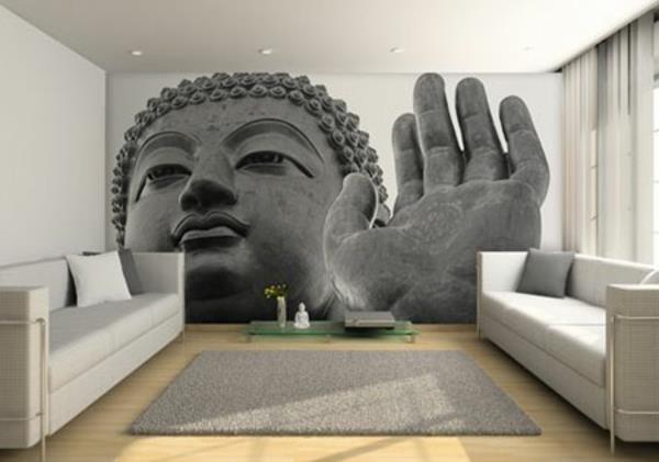 Azijski okras-a-hipnotizirajoči Buda