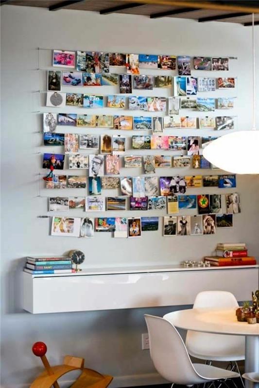 fotoğraf-duvar-dekorasyon-fikri-yaratıcı-genç-yatak odası