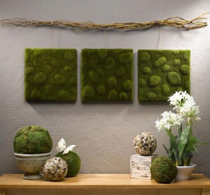stenska dekoracija-zeleni-prostor-zen-vzdušje