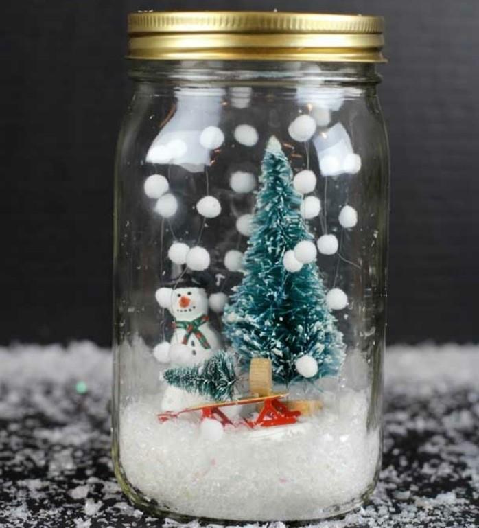 Kalėdos-uogienė-stiklainis-dekoracija-sniego senis