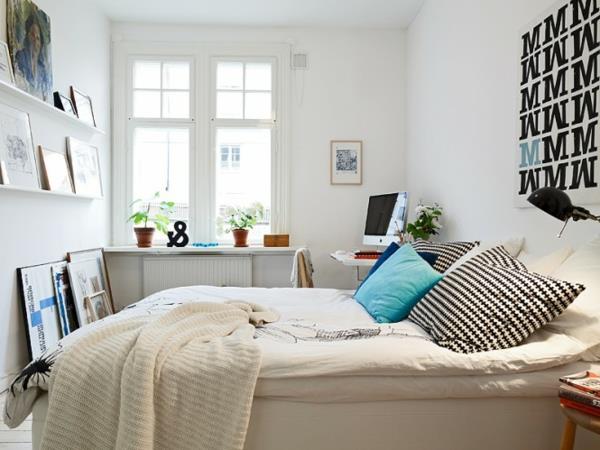 İskandinav-yatak odası-dekorasyon