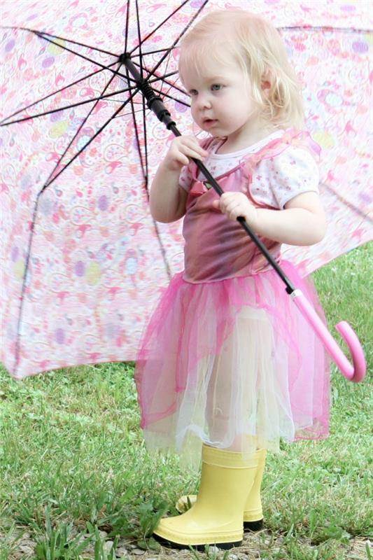 yağmur yağdığında-bebek-şık-günlük-kıyafeti