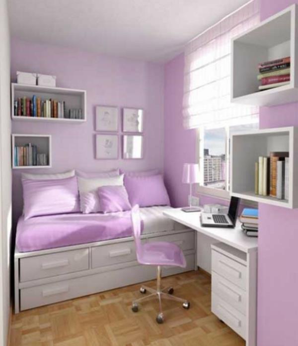 majhno stanovanje-najstnica-dekle-spalnica-dekor