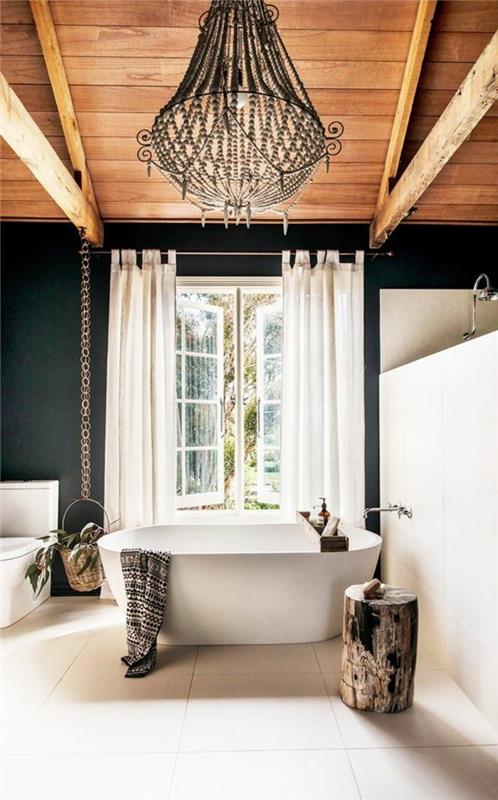 dekor-koza-banyo-pencere-perdeler-küvet-avize