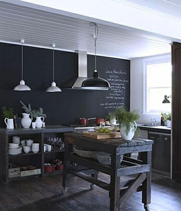 velikost kuhinje-dekor-črno-slikanje-mize