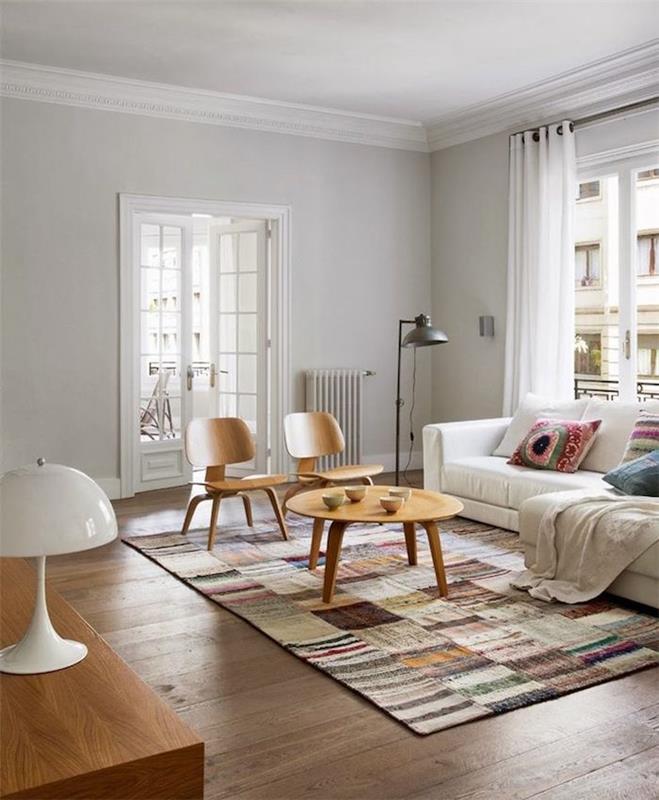 Nordijski dizajn in pohištvo v skandinavskem stilu Nordijska blazina za dnevno sobo