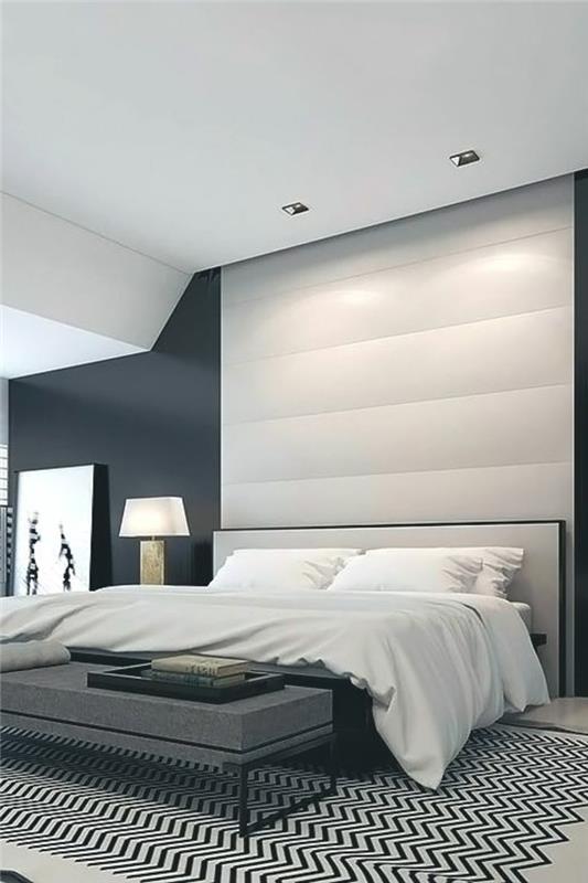 bela plošča-dekorativna-spalnica-dekoracija-plošča-stenske dekoracije