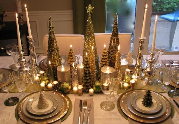 Božična miza-dekoracija-praznične mize