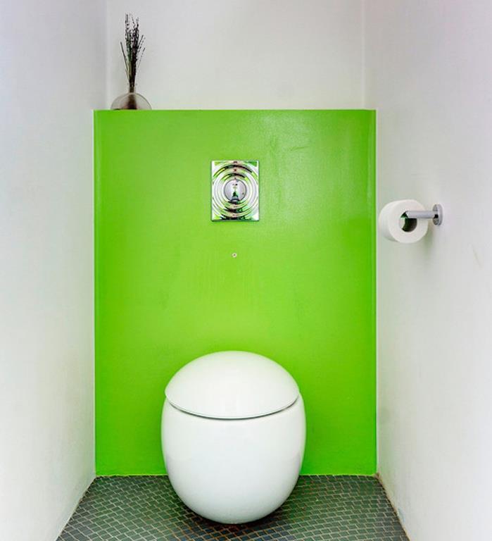 decorazioni-bagno-wc-design-moderno-arredamento-stile-minimal-abbinamento-verde-al-bianco