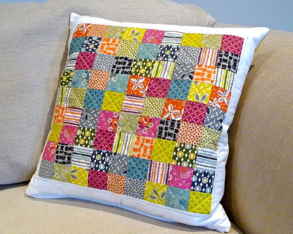 Patchwork para travesseiros