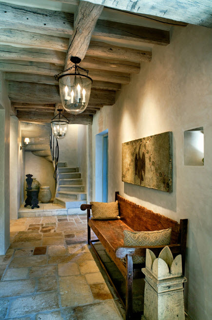 Rustic stilius