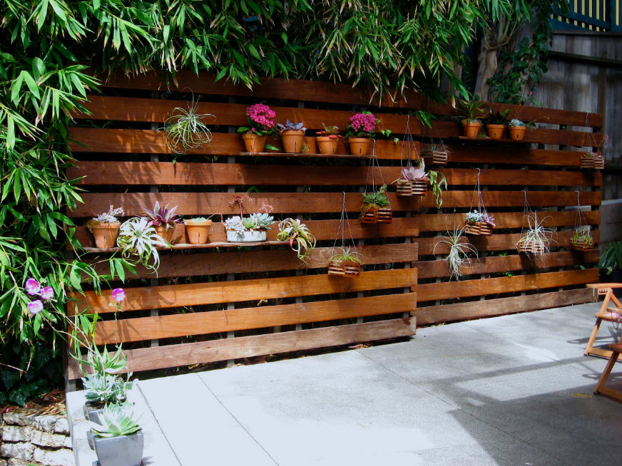 Recinto con fiori