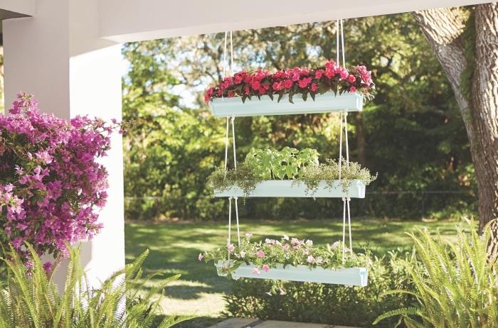 verandanızı el yapımı nesnelerle nasıl dekore edersiniz, kendin yap kolay yay, dış mekan bitkileri için kendin yap askı