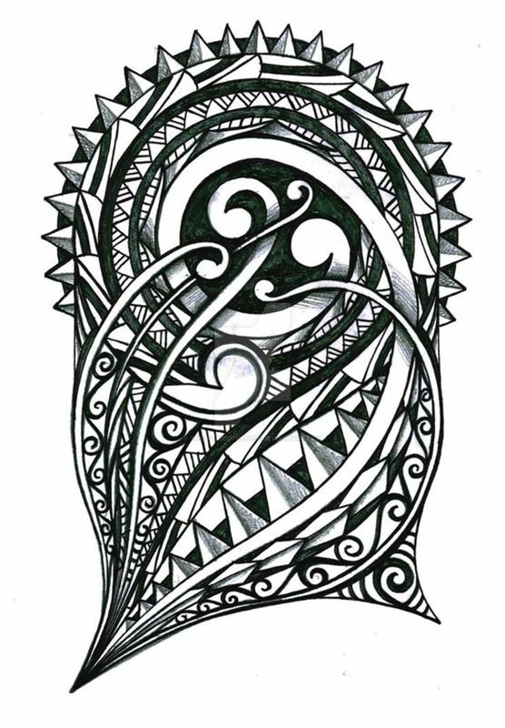 Norvegų simbolio tatuiruotė, reiškianti stiprybės tatuiruotę