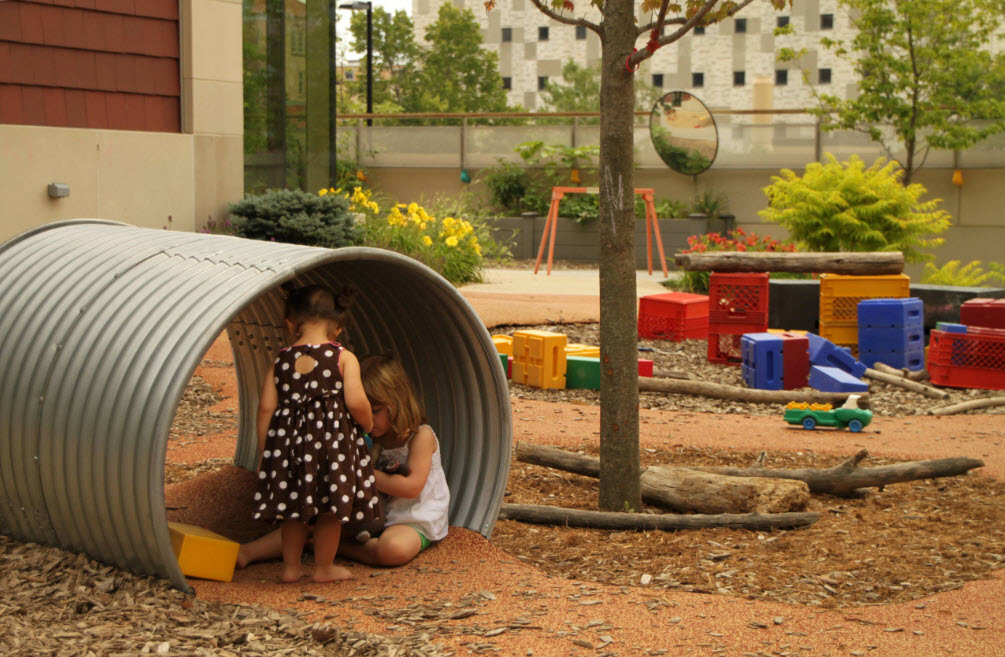 Segmento giochi per bambini