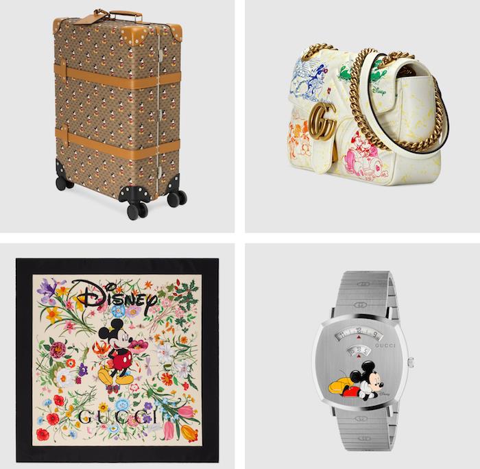 Gucci, 2020 Çin Yeni Yılı için Disney X Gucci koleksiyonu için Mickey Mouse süslemeli baskılarına devam ediyor