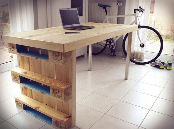 diy deco shranjevanje lesene mize