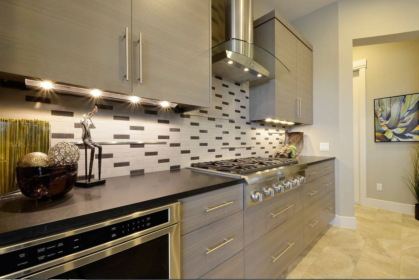 Frontali cucina in grigio