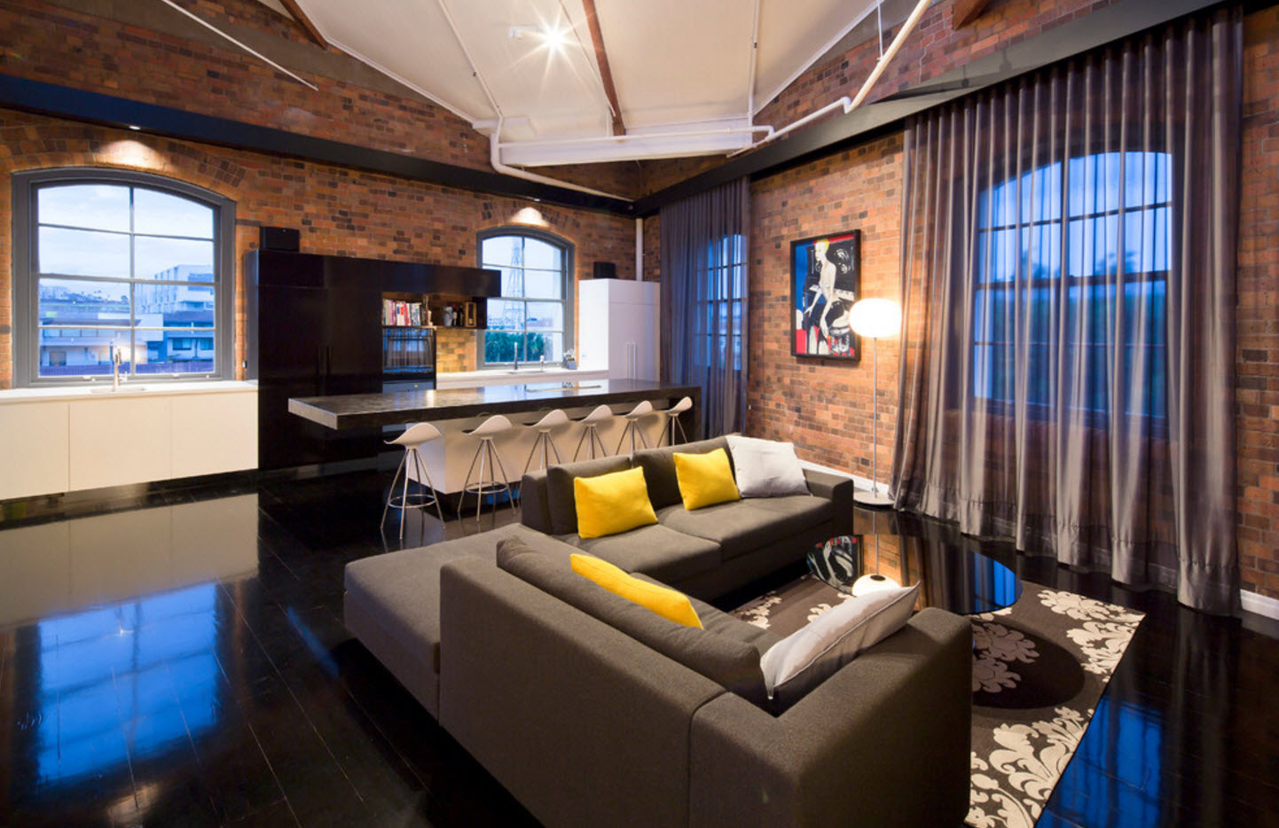 Motivos de estilo loft