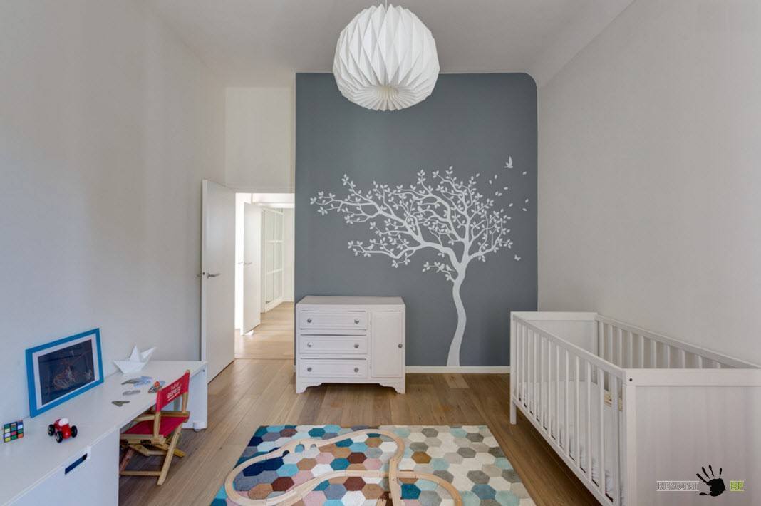 Decoração de teto no berçário