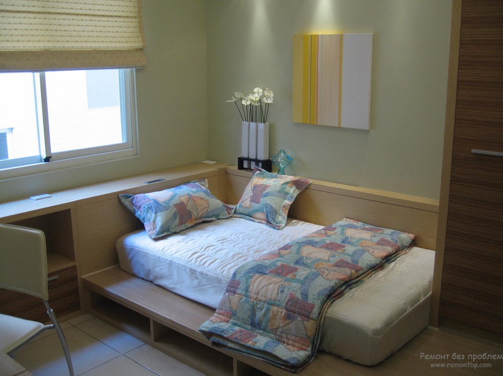 Japoniško stiliaus lova