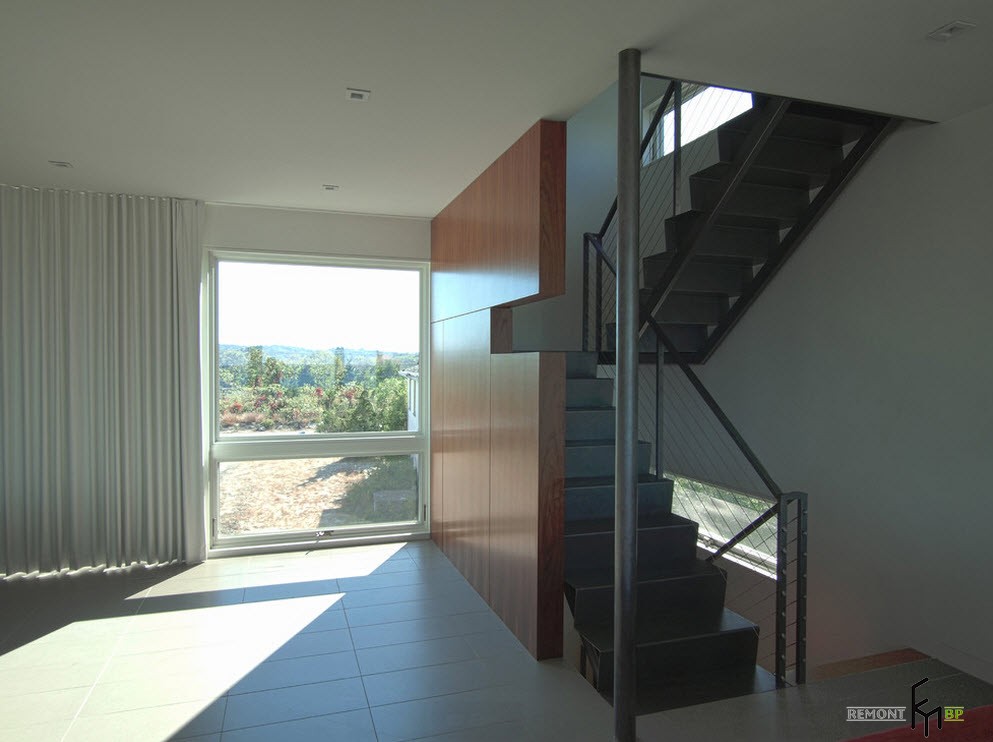 Escalera de metal