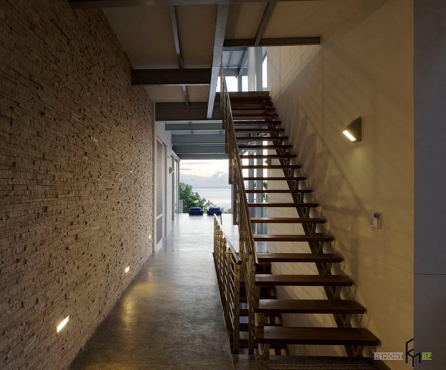 Iluminación de escalera