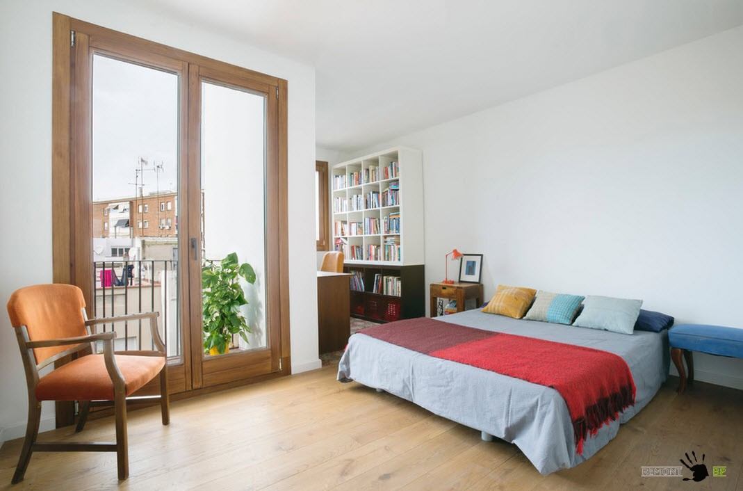 Camera da letto con studio