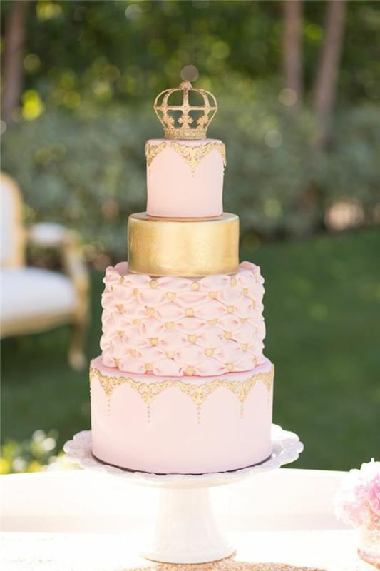 Princesės pyrago dekoracijos princesės gimtadienio tortas princesės vestuvių torto viršus