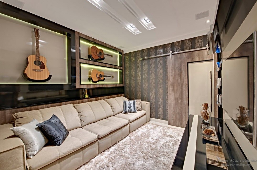 Interni accoglienti e design home theater