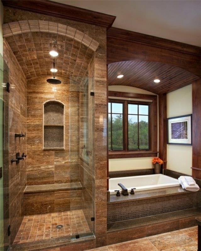 Duşakabinli banyo fotoğrafı