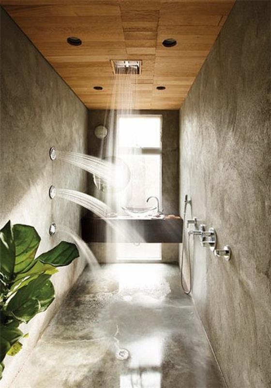 oblikovanje dež-tuš-strop-v-lesu in kopalnici