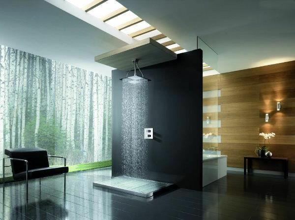 moderna kopalnica-dežna tuš kabina