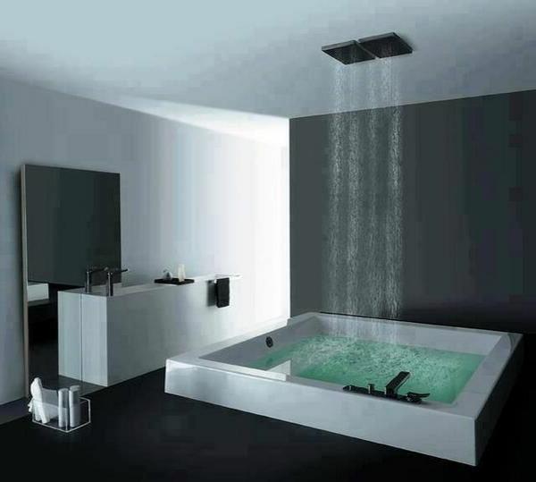 yağmur-duş-banyo-siyah-beyaz