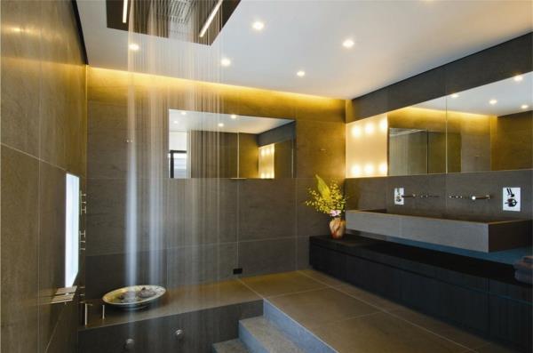 uzun-dikdörtgen-gri-banyo-yağmur-duş-lavabo
