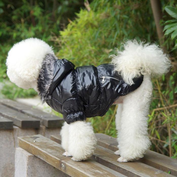 pulover-za-psa-črna-lepa-oblačila-za pse